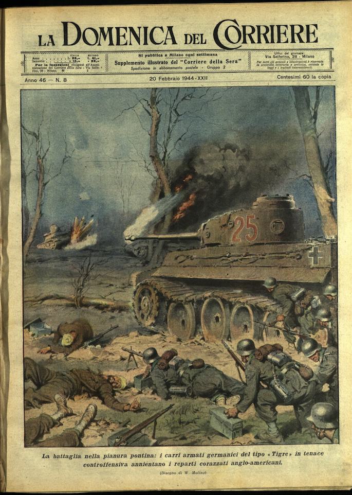 LA DOMENICA DEL CORRIERE 20 febbraio 1944 Anno XLVI - …