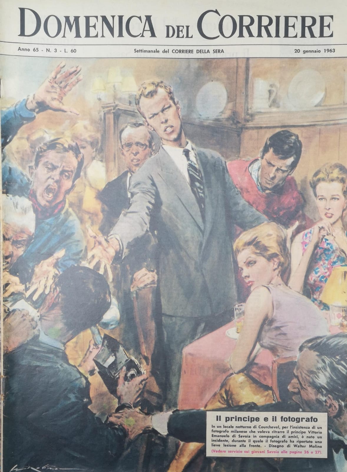 LA DOMENICA DEL CORRIERE 20 Gennaio 1963 Anno 65 - …