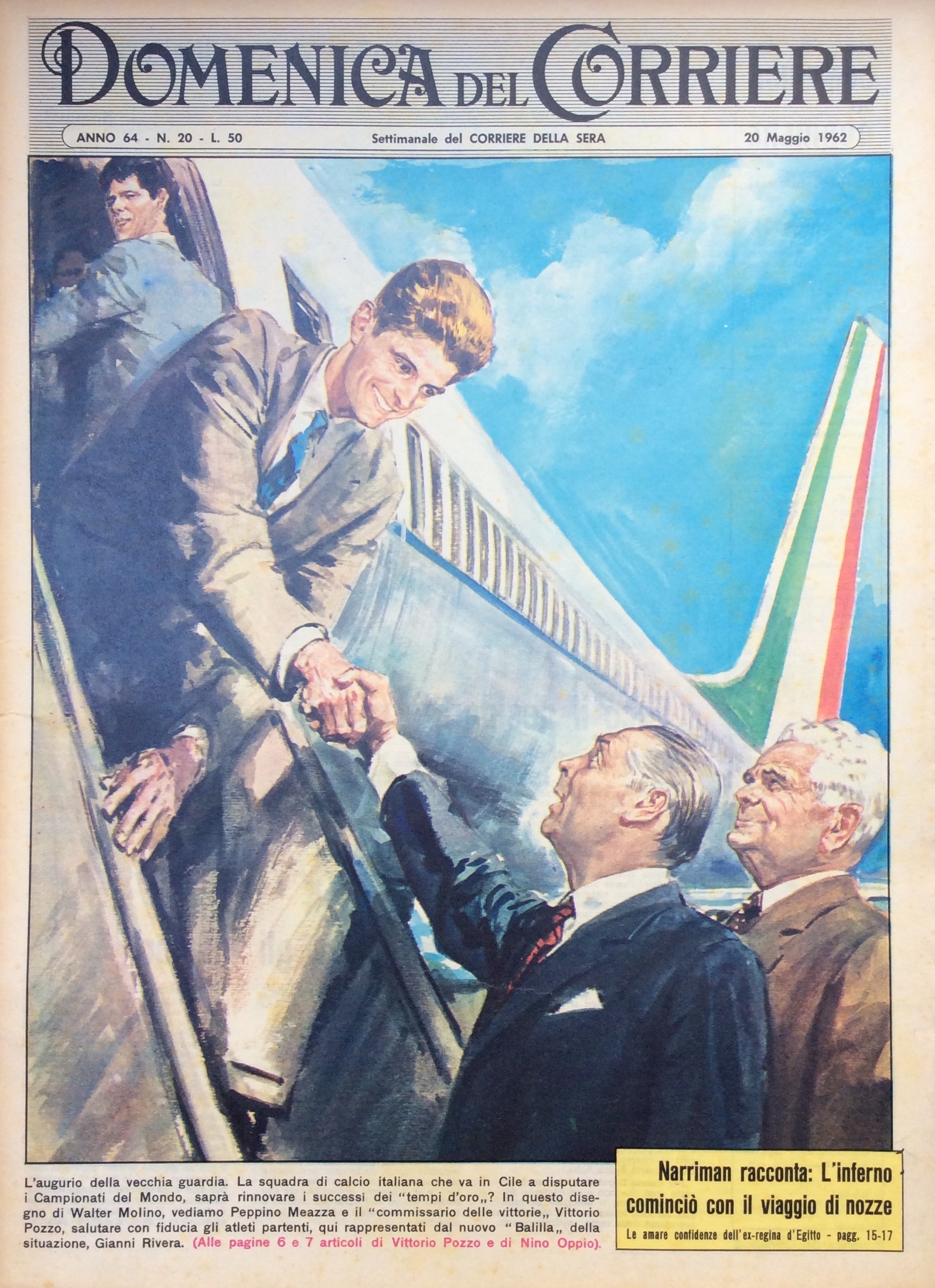 LA DOMENICA DEL CORRIERE 20 Maggio 1962 Anno 64 - …