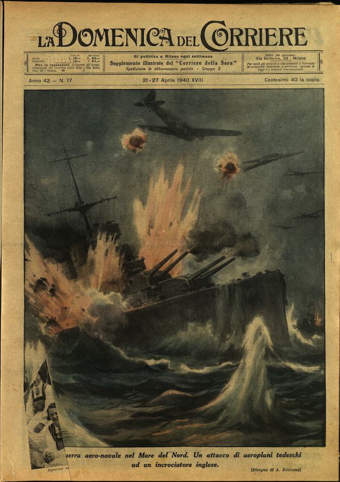 LA DOMENICA DEL CORRIERE 21 - 27 aprile 1940 Anno …