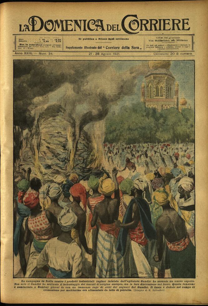 LA DOMENICA DEL CORRIERE. 21 - 28 agosto 1921. Anno …