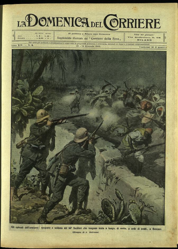 LA DOMENICA DEL CORRIERE. 21 - 28 gennaio 1912. Anno …