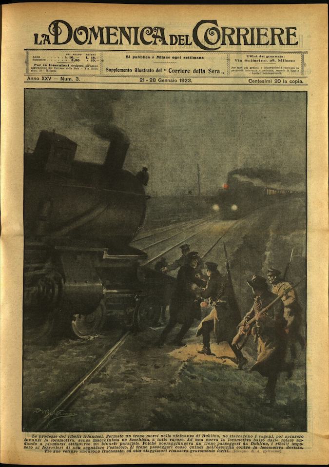 LA DOMENICA DEL CORRIERE. 21 - 28 gennaio 1923. Anno …