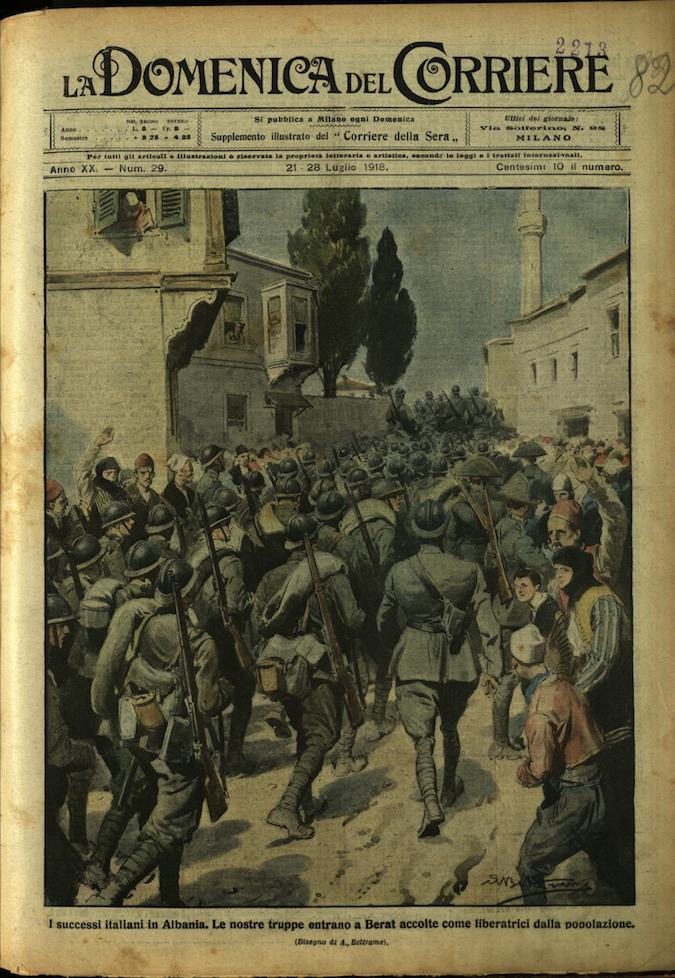 LA DOMENICA DEL CORRIERE. 21 - 28 luglio 1918. Anno …