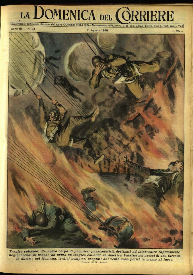 LA DOMENICA DEL CORRIERE. 21 agosto 1949. Anno LI - …