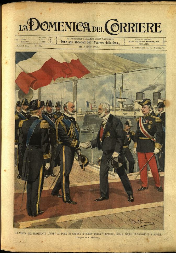 LA DOMENICA DEL CORRIERE 21 Aprile 1901 Anno III - …