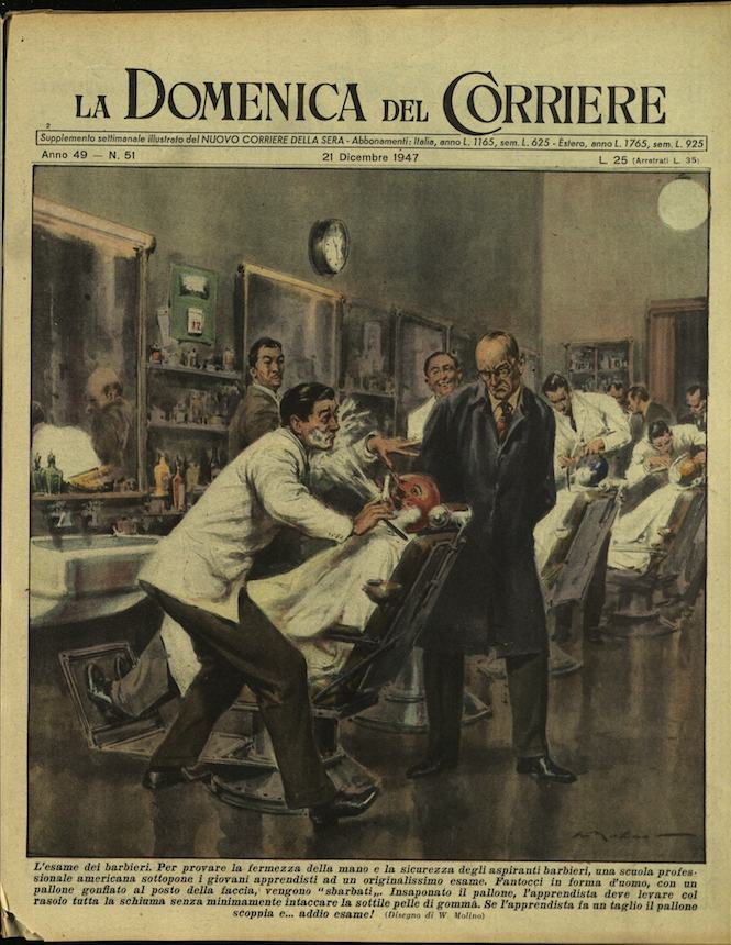 LA DOMENICA DEL CORRIERE. 21 Dicembre 1947. Anno XLIX - …