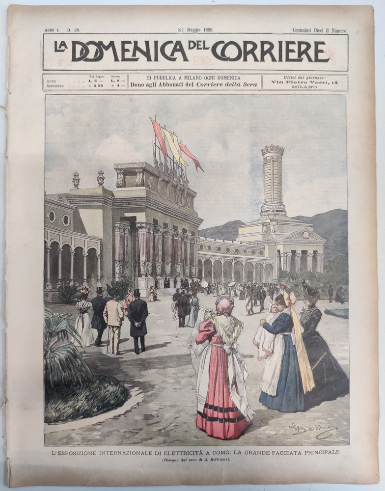 LA DOMENICA DEL CORRIERE 21 Maggio 1899 Anno I - …