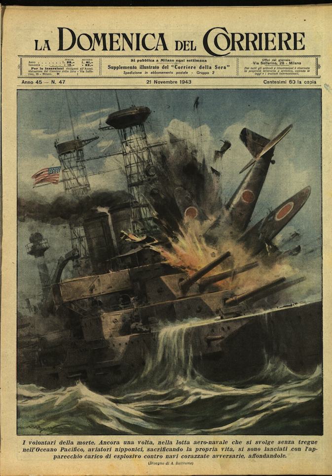 LA DOMENICA DEL CORRIERE. 21 novembre 1943. Anno XLV - …