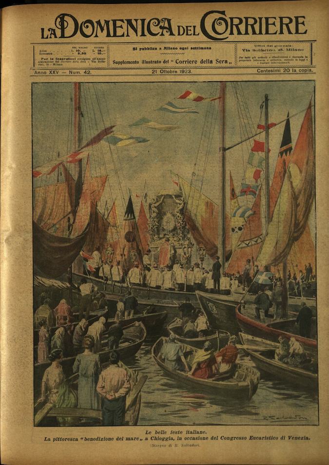 LA DOMENICA DEL CORRIERE. 21 ottobre 1923. Anno XXV - …