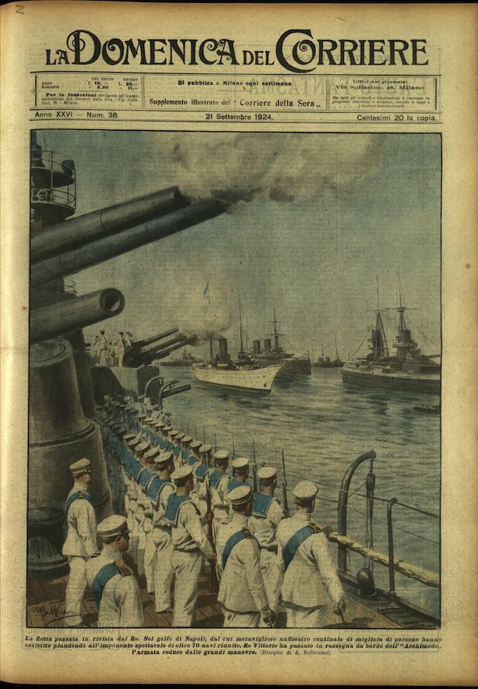 LA DOMENICA DEL CORRIERE. 21 Settembre 1924. Anno XXVI - …