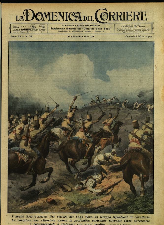 LA DOMENICA DEL CORRIERE. 21 settembre 1941. Anno XLIII - …