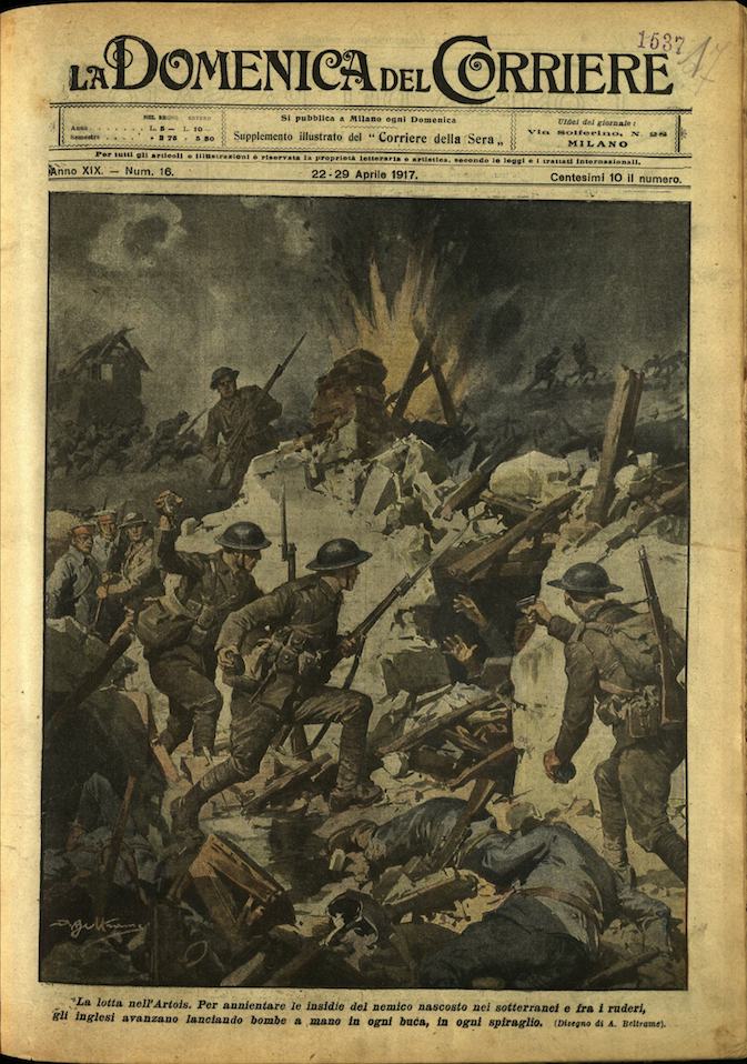 LA DOMENICA DEL CORRIERE. 22 - 29 aprile 1917. Anno …