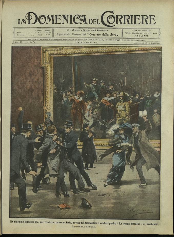 LA DOMENICA DEL CORRIERE. 22 - 29 Gennaio 1911. Anno …