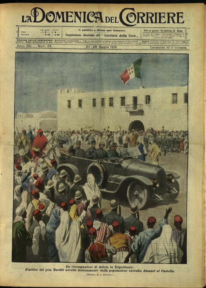 LA DOMENICA DEL CORRIERE. 22 - 29 giugno 1919. Anno …