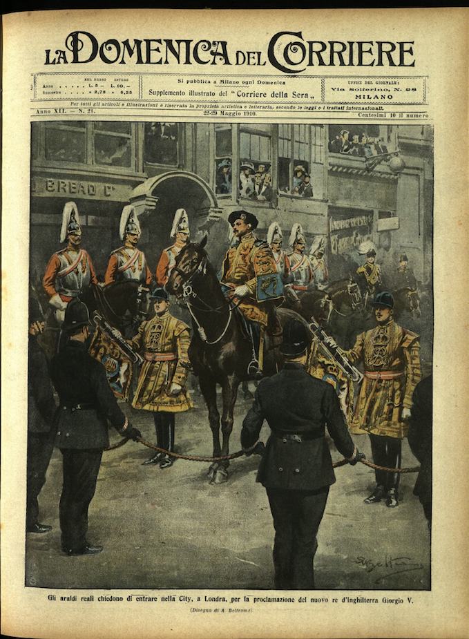 LA DOMENICA DEL CORRIERE. 22 - 29 Maggio 1910. Anno …