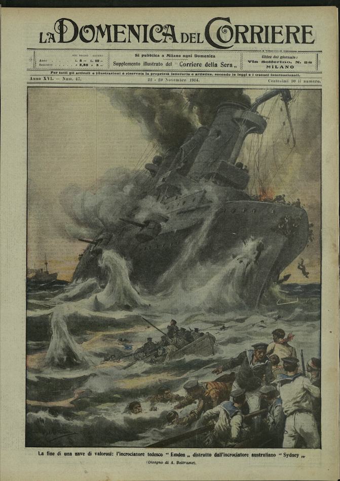 LA DOMENICA DEL CORRIERE. 22 - 29 Novembre 1914. Anno …