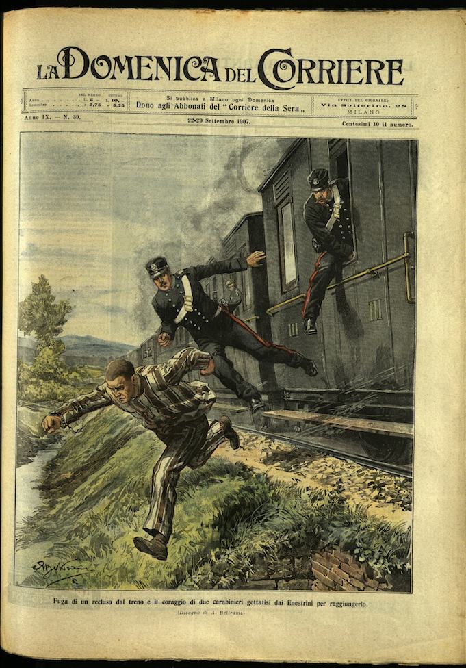 LA DOMENICA DEL CORRIERE. 22 - 29 Settembre 1907. Anno …