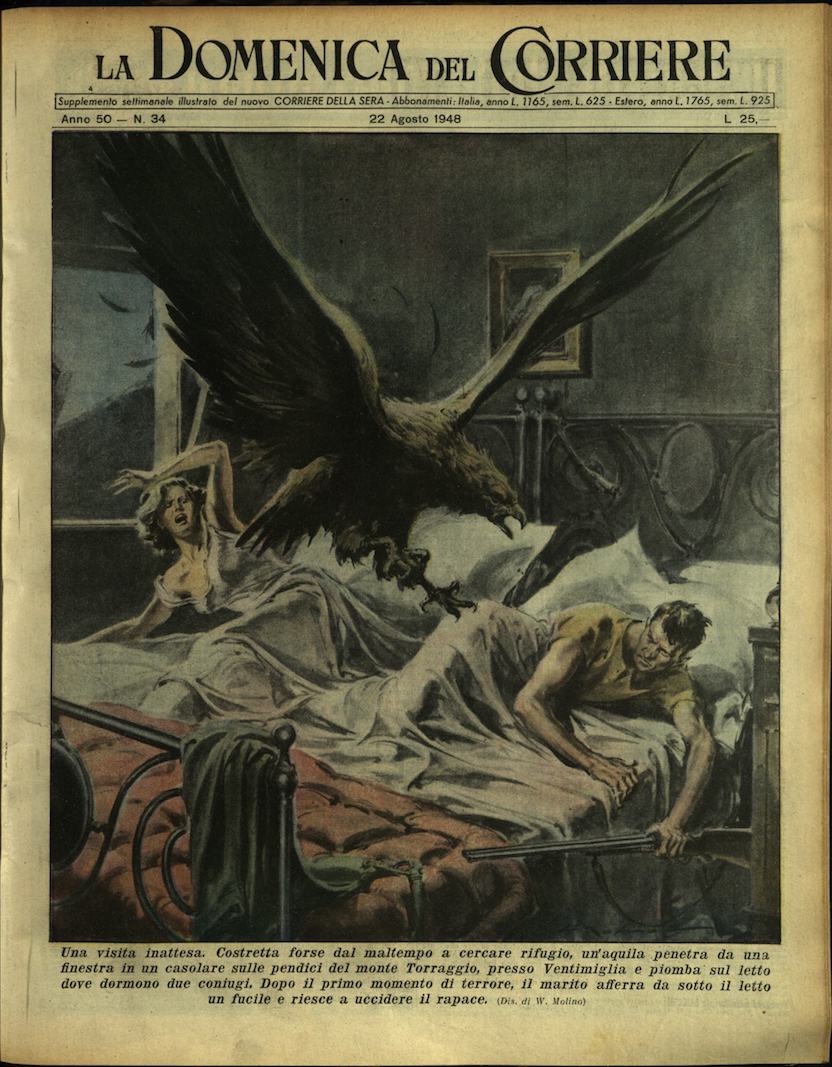 LA DOMENICA DEL CORRIERE. 22 agosto 1948. Anno L - …