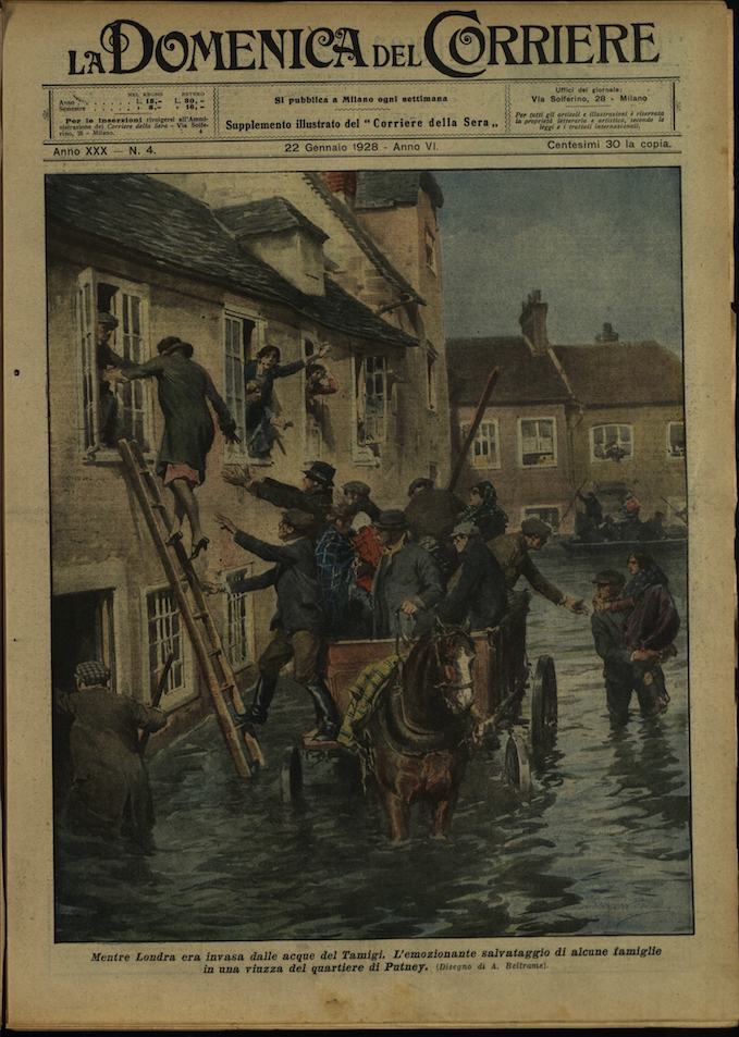 LA DOMENICA DEL CORRIERE 22 Gennaio 1928 Anno XXX - …