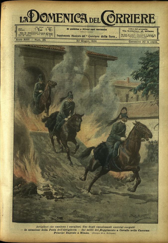 LA DOMENICA DEL CORRIERE. 22 Giugno 1924. Anno XXVI - …
