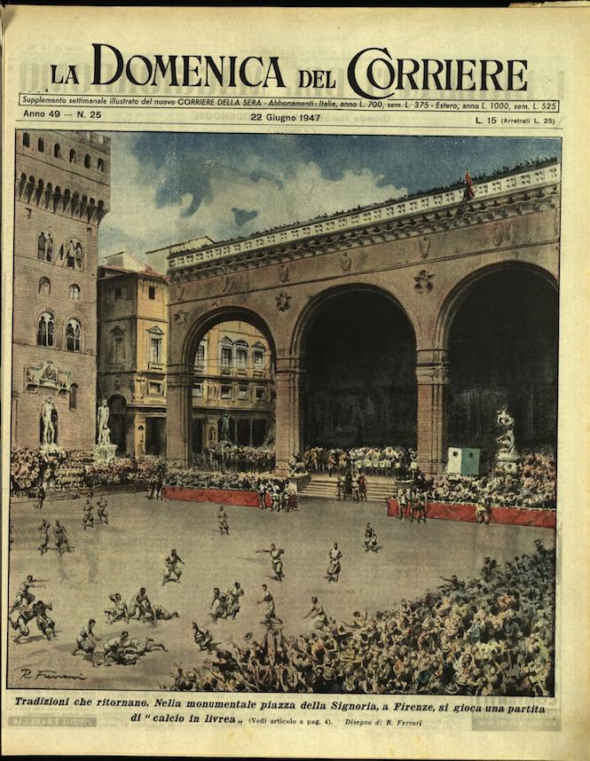 LA DOMENICA DEL CORRIERE. 22 giugno 1947. Anno XLIX - …
