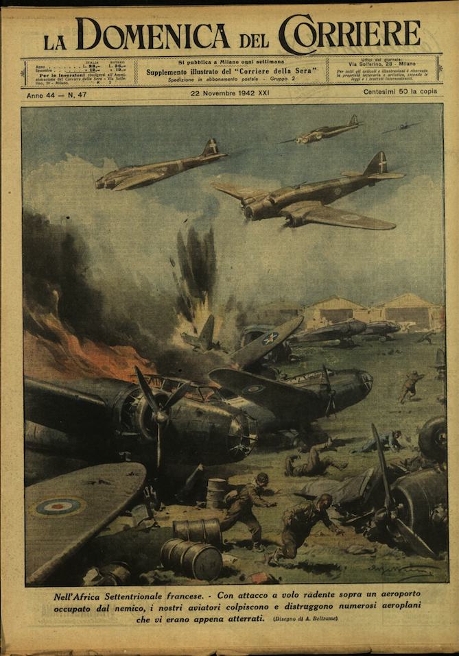 LA DOMENICA DEL CORRIERE. 22 Novembre 1942. Anno XLIV - …
