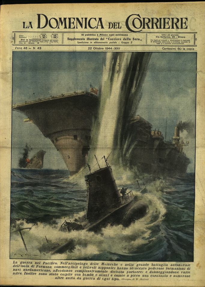 LA DOMENICA DEL CORRIERE. 22 Ottobre 1944. Anno XLVI - …