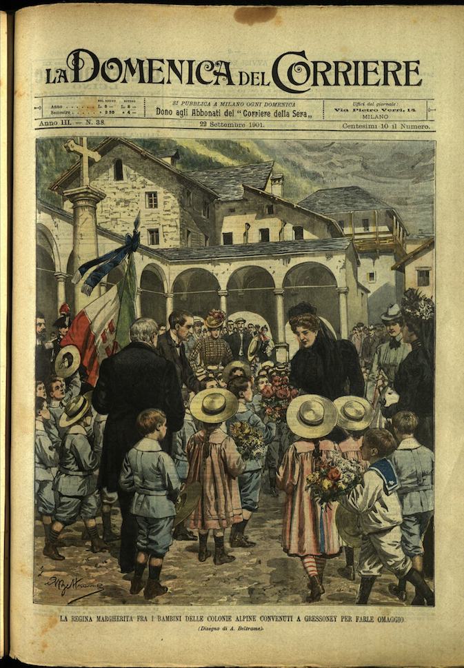 LA DOMENICA DEL CORRIERE 22 Settembre 1901 Anno III - …