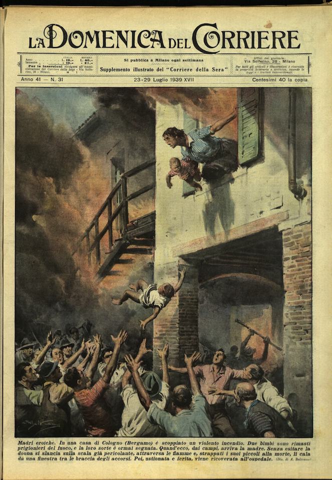 LA DOMENICA DEL CORRIERE 23 - 29 luglio 1939 Anno …