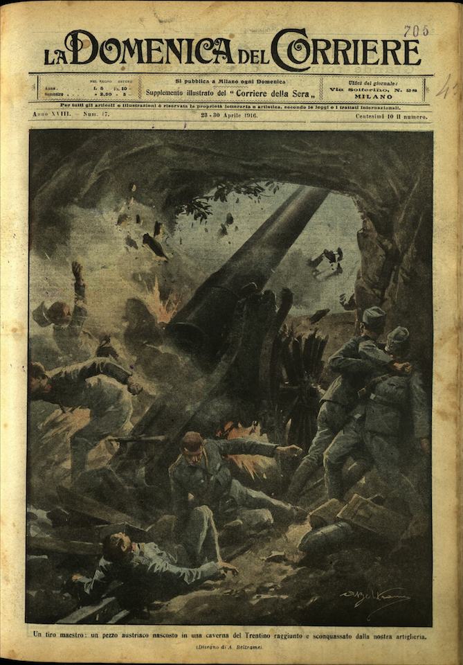 LA DOMENICA DEL CORRIERE. 23 - 30 Aprile 1916. Anno …