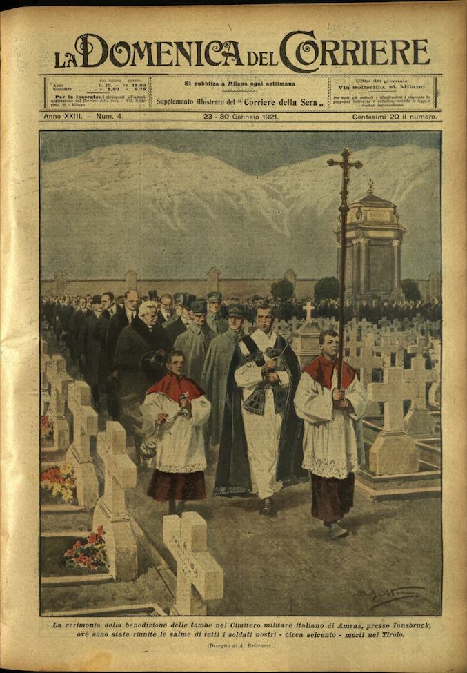 LA DOMENICA DEL CORRIERE. 23 - 30 gennaio 1921. Anno …