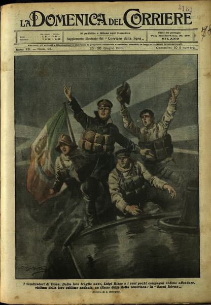 LA DOMENICA DEL CORRIERE. 23 - 30 Giugno 1918. Anno …