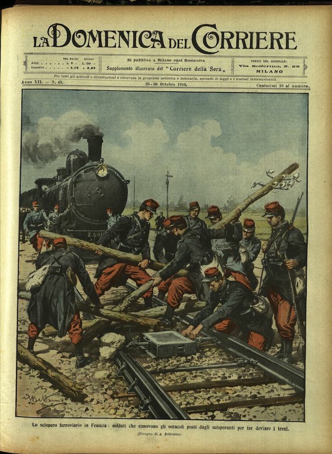 LA DOMENICA DEL CORRIERE. 23 - 30 Ottobre 1910. Anno …