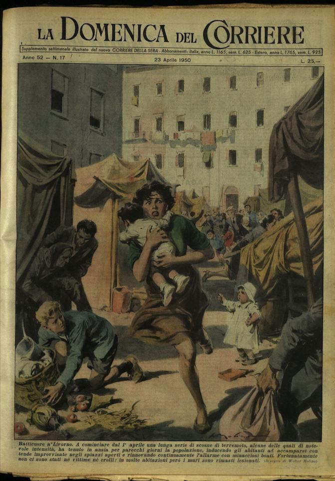 LA DOMENICA DEL CORRIERE. 23 aprile 1950. Anno LII - …