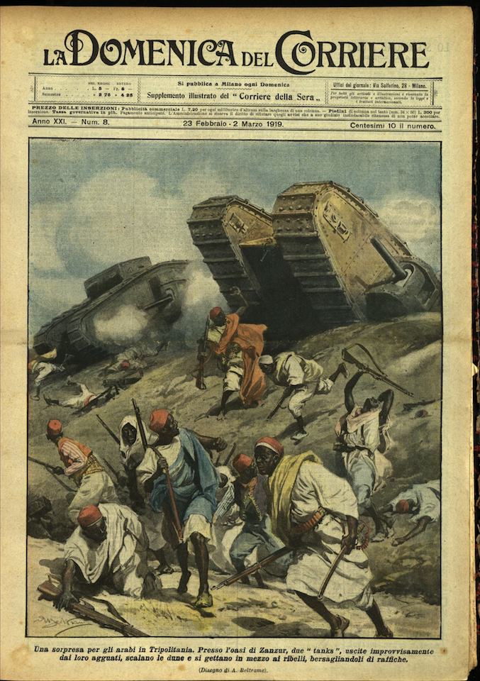 LA DOMENICA DEL CORRIERE. 23 febbraio - 2 marzo 1919. …