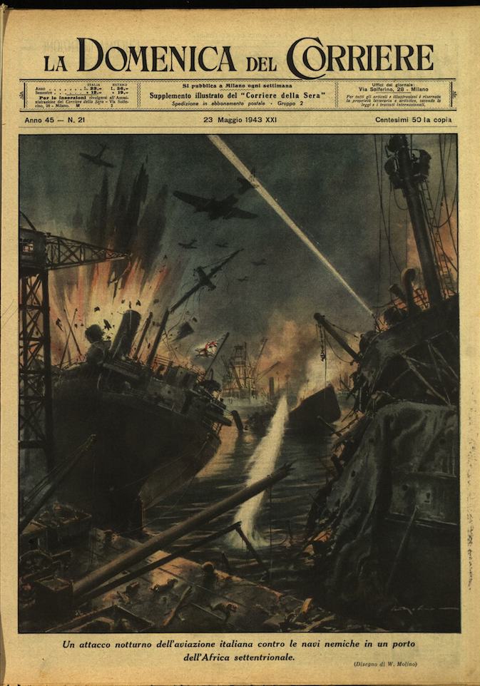 LA DOMENICA DEL CORRIERE. 23 maggio 1943. Anno XLV - …