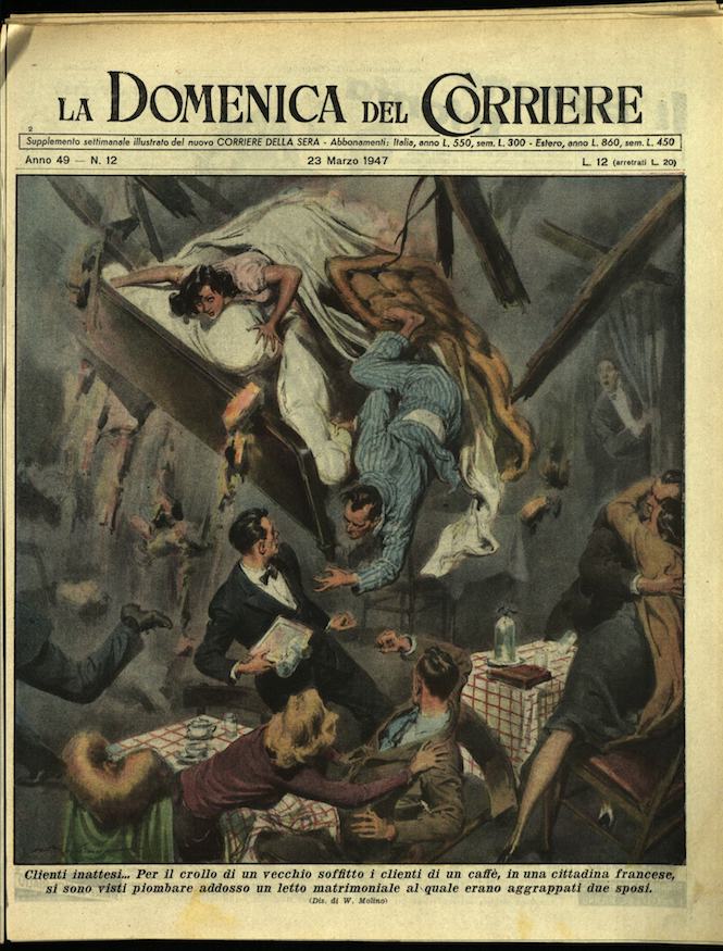 LA DOMENICA DEL CORRIERE. 23 marzo 1947. Anno XLIX - …