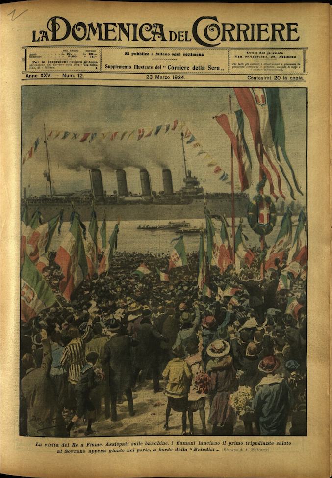 LA DOMENICA DEL CORRIERE. 23 Marzo1924. Anno XXVI - N. …