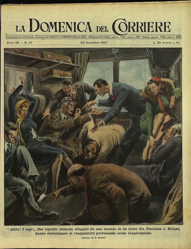 LA DOMENICA DEL CORRIERE. 23 novembre 1947. Anno XLIX - …