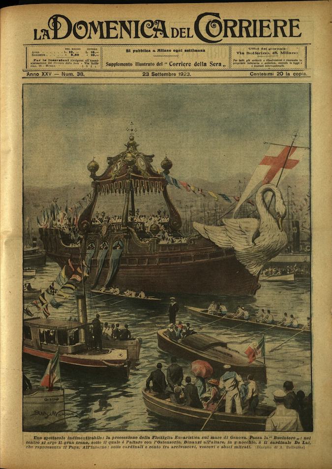 LA DOMENICA DEL CORRIERE. 23 settembre 1923. Anno XXV - …