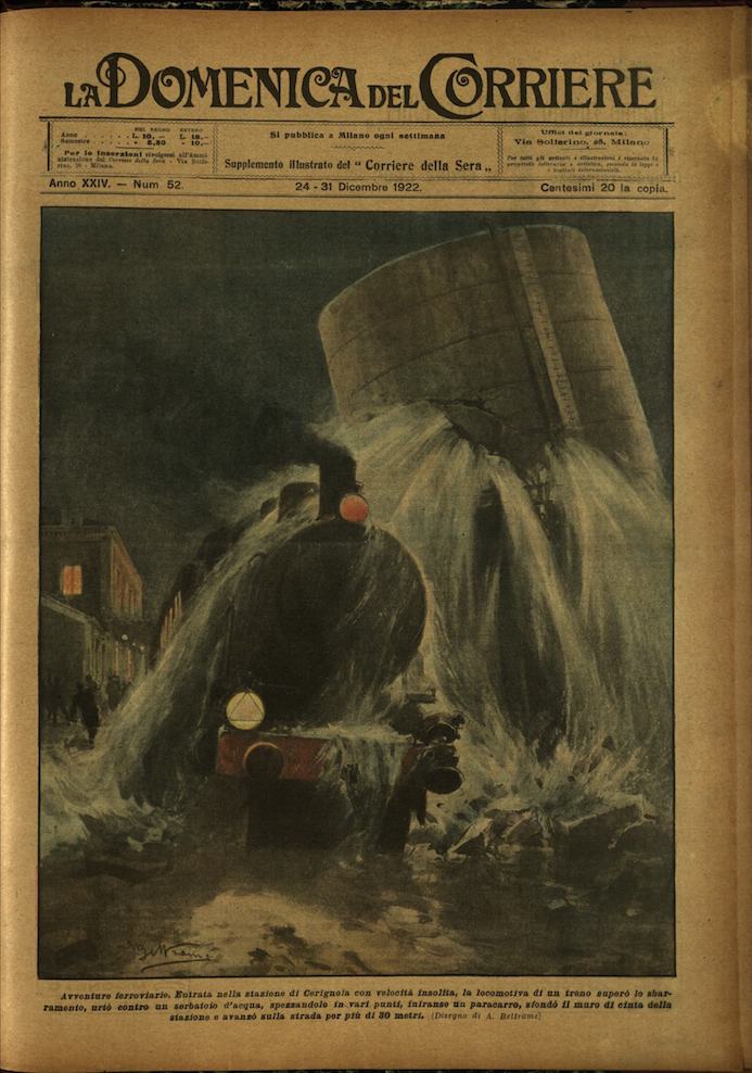 LA DOMENICA DEL CORRIERE. 24 - 31 Dicembre 1922. Anno …