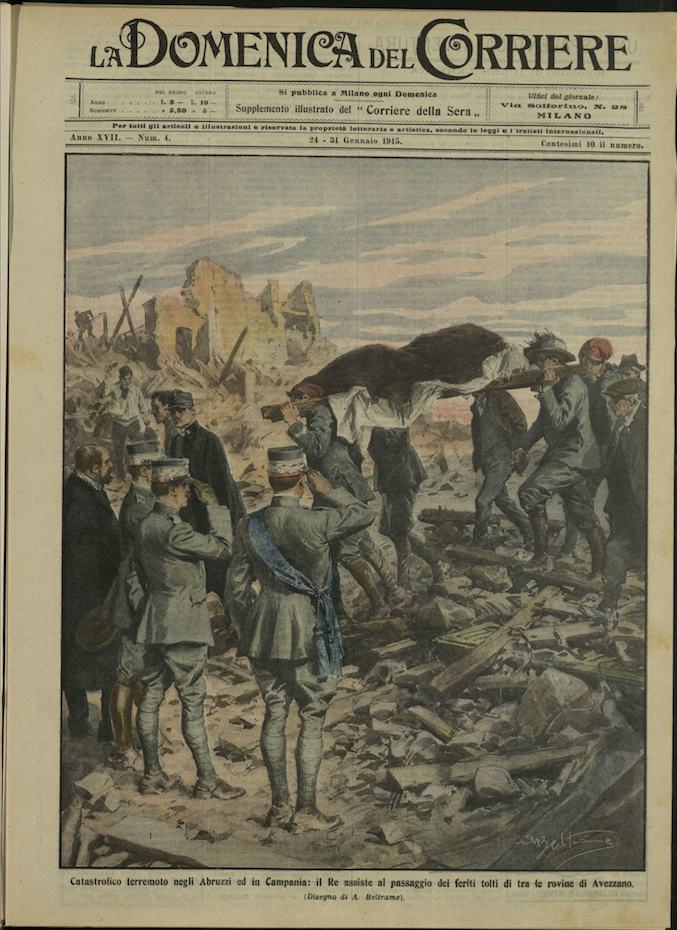LA DOMENICA DEL CORRIERE. 24 - 31 Gennaio 1915. Anno …