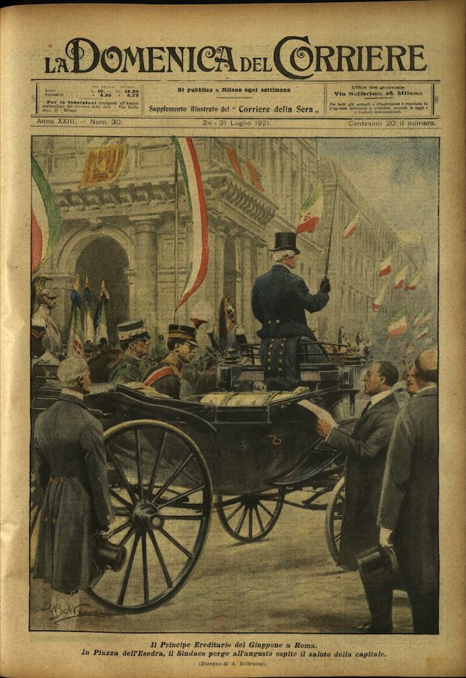 LA DOMENICA DEL CORRIERE. 24 - 31 luglio 1921. Anno …