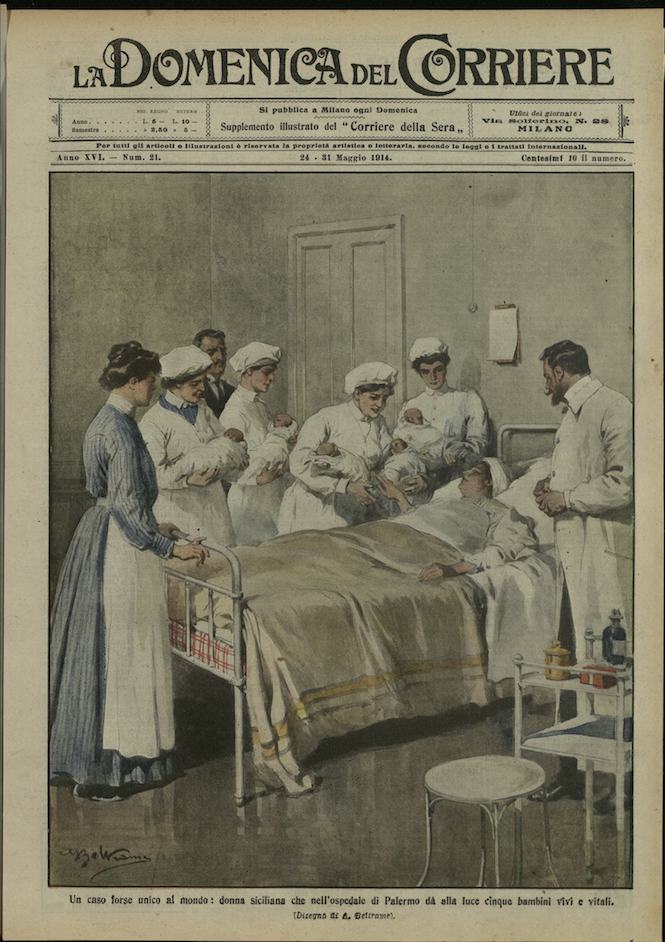 LA DOMENICA DEL CORRIERE. 24 - 31 Maggio 1914. Anno …