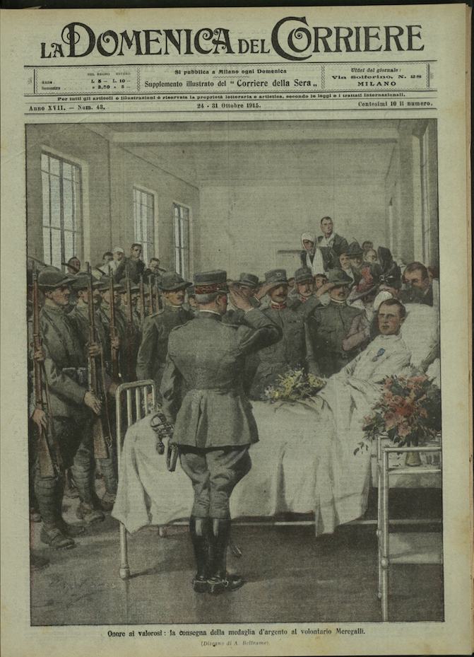 LA DOMENICA DEL CORRIERE. 24 - 31 ottobre 1915. Anno …