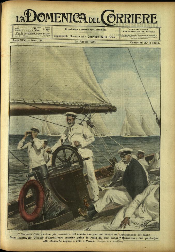 LA DOMENICA DEL CORRIERE. 24 Agosto 1924. Anno XXVI - …
