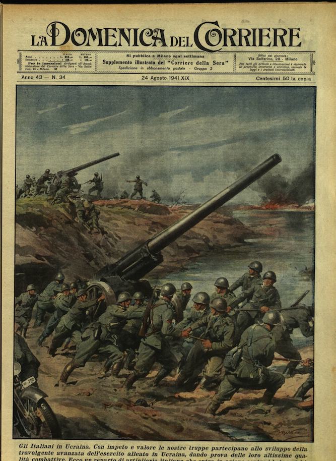 LA DOMENICA DEL CORRIERE. 24 agosto 1941. Anno XLIII - …