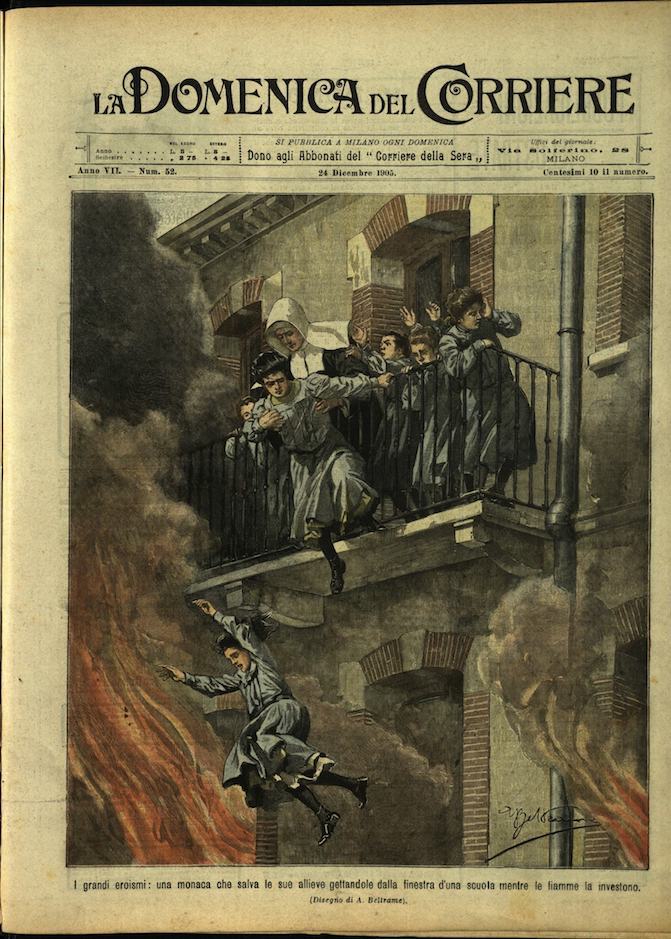 LA DOMENICA DEL CORRIERE. 24 Dicembre 1905. Anno VII - …