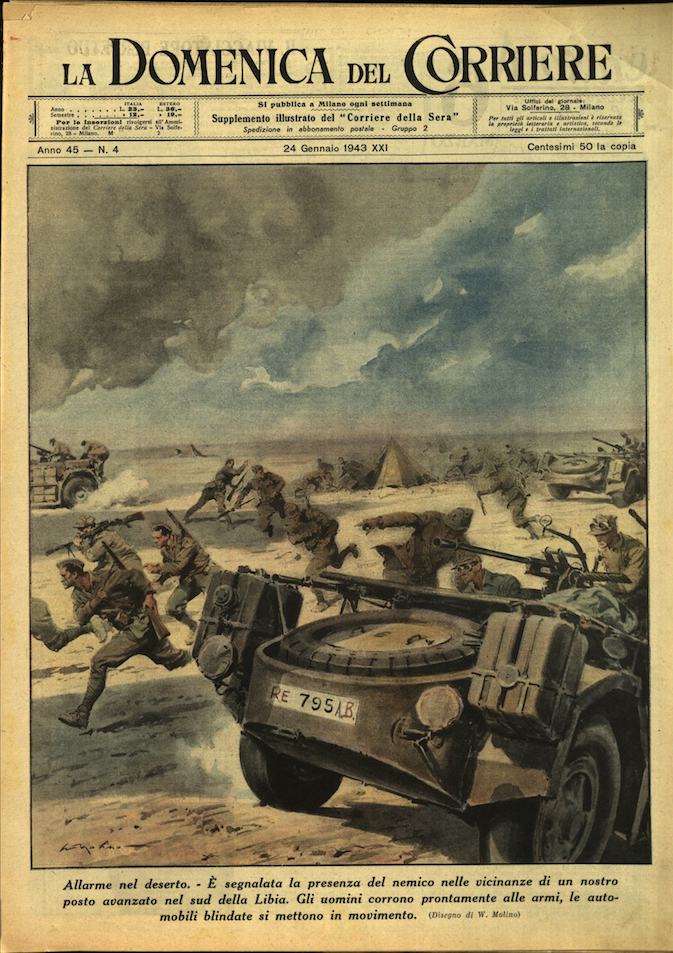 LA DOMENICA DEL CORRIERE. 24 Gennaio 1943. Anno XLV - …